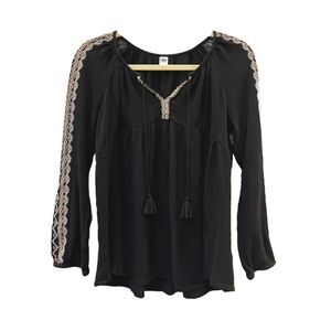 Long Sleeve Boho Top